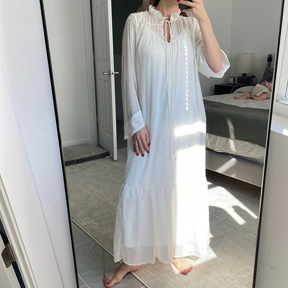 H&M Chiffon Maxi Dress